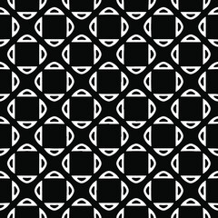 floral seamless pattern background.Geometric ornament for wallpapers and backgrounds. Black and white pattern.