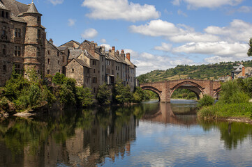 Fototapeta premium ste eulalie d'olt