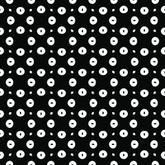 floral seamless pattern background.Geometric ornament for wallpapers and backgrounds. Black and white pattern.