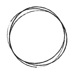 Sketch, scribble, sketchy grungy lines circles. Sketch hand drawn grunge pen, pencil drawing circles