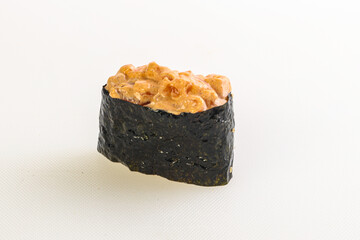 Japanese traditional sushi - spicy gunkan