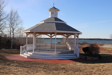 gazebo over water