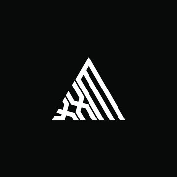 XXM letter logo creative design. XXM unique design
