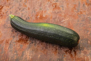 Tasty young organic natural zucchini