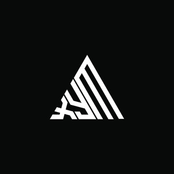 XYM letter logo creative design. XYM unique design

