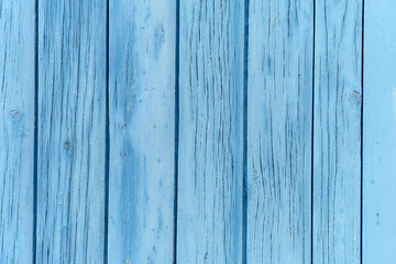 Blue painted wood background for creative background.