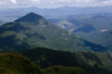 landscape in the mountains