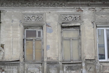 Fototapeta premium old wooden windows
