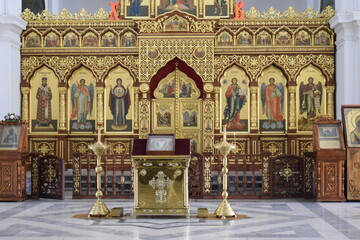 altarpiece in the orthodox church