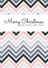 Obraz premium Christmas pattern, invitation card