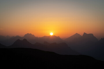 Alba sul Monte Cristallo
