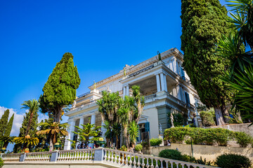 L'Achilléon, palais de Sissi l'impératrice, à Corfou