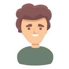 Student candidate icon cartoon vector. Hr people. Search talent