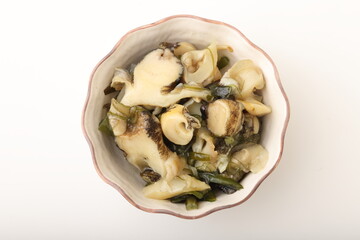 北海道産つぶ貝　つぶわさび