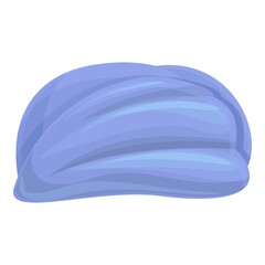 Cancer turban icon cartoon vector. Arab hat. Pagdi headdress