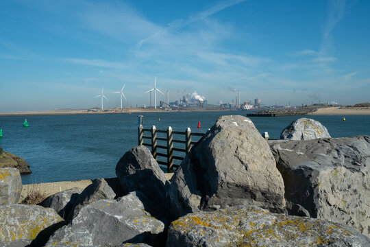 Tata Steel IJmuiden, Noord-Holland province, The Netherlands