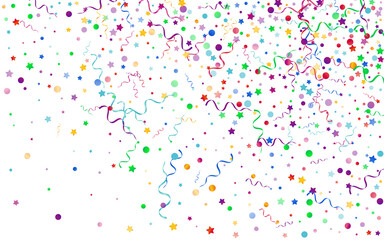 Red and Yellow Spiral Flying Vector White