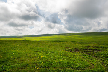 Panoramic view of the Bermamyt Plateau