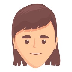 Fototapeta premium Speech character icon cartoon vector. Mouth lip. English language