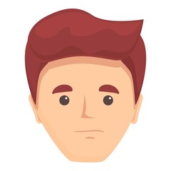 Talk articulation icon cartoon vector. Mouth therapy. Speech lip