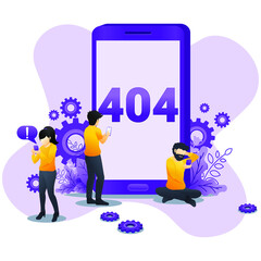 man and person, Error 404 page