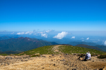 老後、山、夫婦