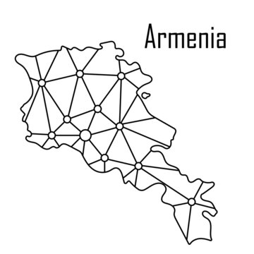 Armenia Map Images – Browse 318 Stock Photos, Vectors, and Video