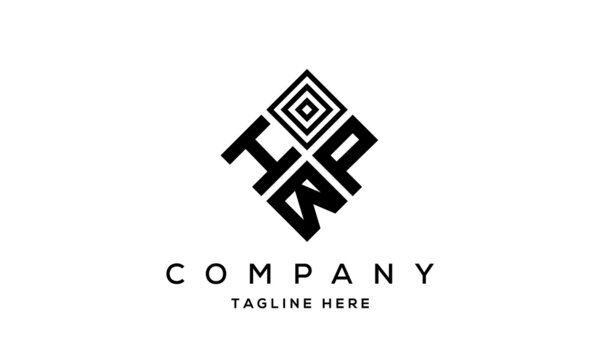 HPB square three latter logo vector