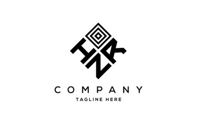 HRN square three latter logo vector