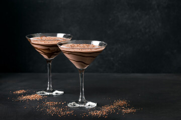 Chocolate Truffle Martini Cocktail