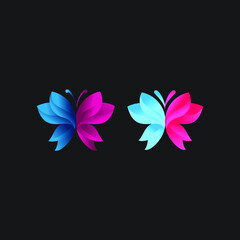 butterfly logo exclusive design inspiration