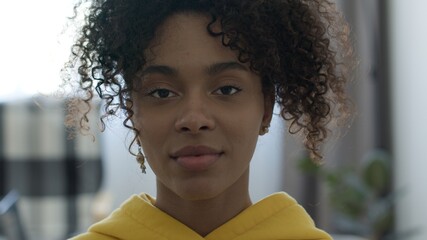Pretty african american teen school girl
