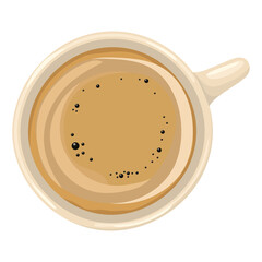 delicious coffee illustration