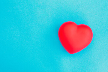 Fototapeta premium Valentines Day background with hearts.