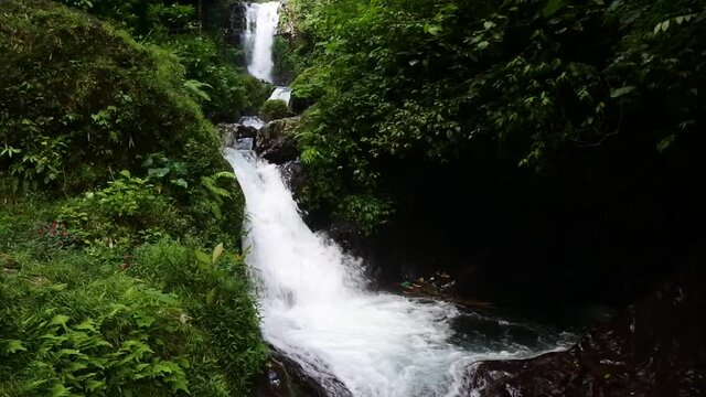 Gitgit terraced waterfall is rated as one of the best waterfalls in Buleleng, Bali