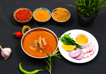 Turkish cuisine at the Anatolian grill restaurant in Kazan