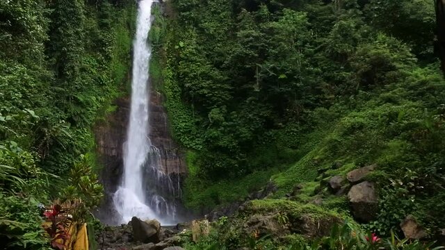 Gitgit waterfall is rated as one of the best waterfalls in Buleleng, Bali