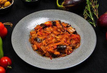 Turkish cuisine at the Anatolian grill restaurant in Kazan