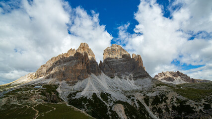 Tre Cime di Lavaredo versante meridionale