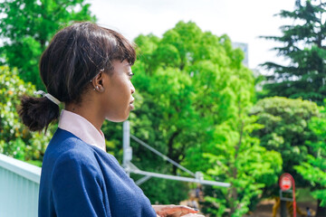 黒人女性ポートレート