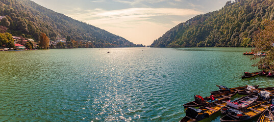 Nainital Lake is a natural freshwater body formed by tectonics. It is a popular tourist destination...