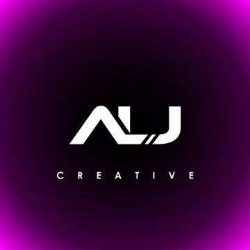 ALJ Letter Initial Logo Design Template Vector Illustration