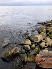 Fototapeta na wymiar rocks in the water