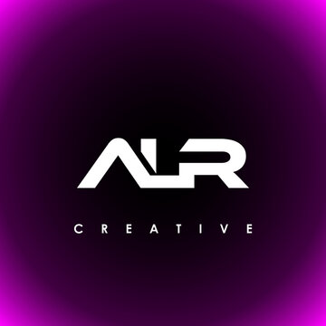 ALR Letter Initial Logo Design Template Vector Illustration