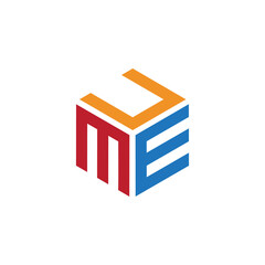 Hexagon logo with the letters UME design