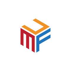 Hexagon logo with the letters UMF design