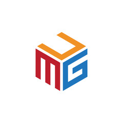 Hexagon logo with the letters UMG design