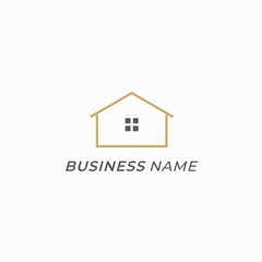 logo design creative home and key