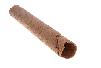 waffle roll isolated
