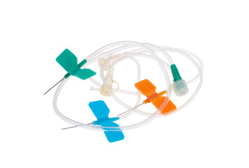 Medical butterfly isolated